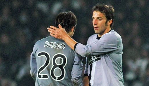Diego und Urgestein Alessandro Del Piero: Juves neue und alteingesessene Kreativität