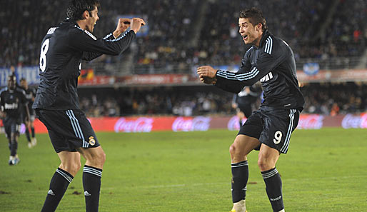 Kaka und Cristiano Ronaldo spielen seit dieser Saison für Real Madrid