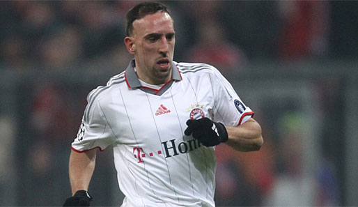 Franck Ribery erzielte in 64 Spielen für den FC Bayern München 23 Tore
