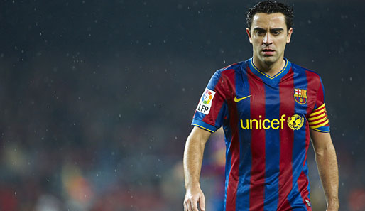 Xavi bestritt 339 Spiele seit 1998 für den FC Barcelona
