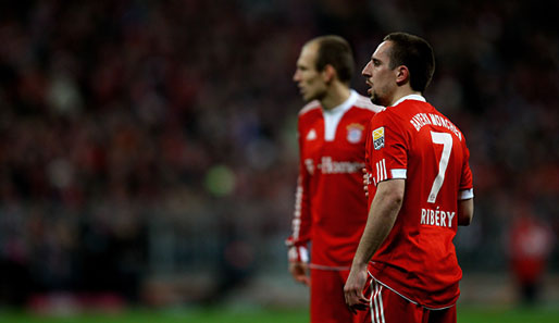 Franck Ribery erzielte in dieser Saison bislang vier Liga-Tore für die Bayern
