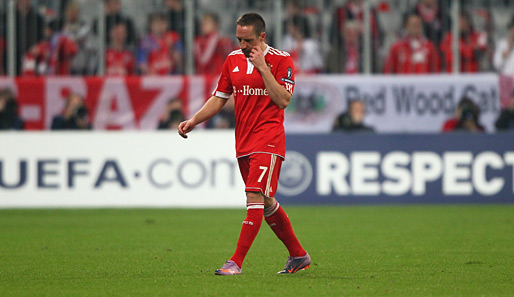 Franck Ribery steht seit Juli 2007 bei Bayern München unter Vertrag