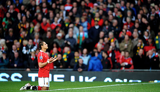 Javier Hernandez brillierte bereits in seinem ersten Jahr bei Manchester United