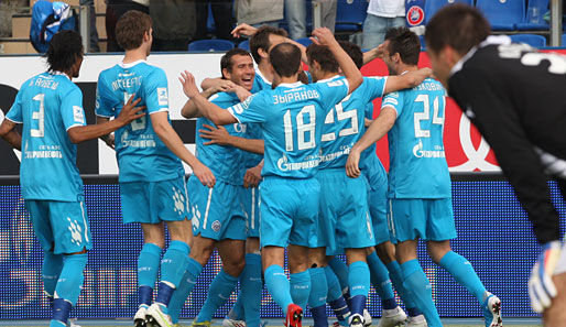 Zenit St. Petersburg siegte gegen einen FC Porto in Unterzahl