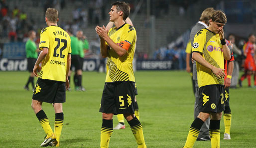 Borussia Dortmund holte bisher lediglich einen Punkt in der Champions-League-Gruppe F
