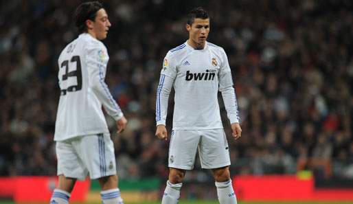 Zwei Kreativgeister im Trikot von Real Madrid: Mesut Özil (l.) und Cristiano Ronaldo