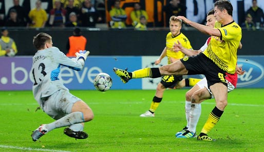 Im Hinspiel im Signal-Iduna-Park trennten sich Borussia Dortmund und Arsenal 1:1