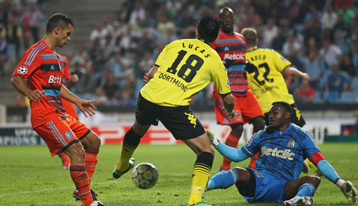 Barrios und Co. gingen in Marseille regelrecht unter - 0:3 hieß es nach 90 Minuten