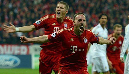 Franck Ribery und der FC Bayern gehen selbstbewusst ins Duell mit Real Madrid
