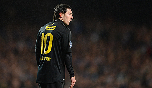 Ungewohntes Bild: Messi nicht als strahlender Held, sondern als begossener Pudel