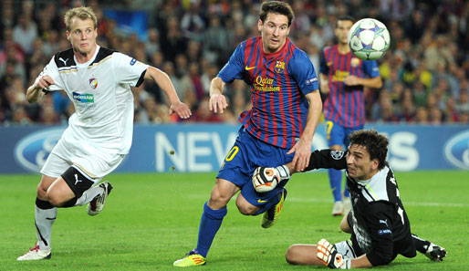 Lionel Messi hat in dieser Champions-League-Saison bereits 12 Treffer erzielt