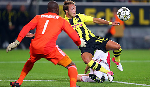 Dortmund und Ajax lieferten sich eine umkämpfte Partie