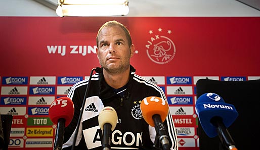 Frank de Boer ist seit 2010 Trainer von Ajax Amsterdam
