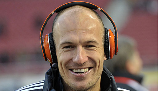 Arjen Robben fühlt sich in der Bundesliga wohl und schätzt die vollen Stadien