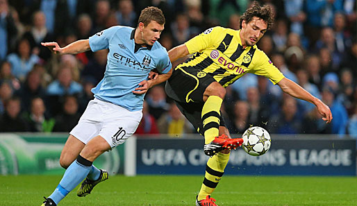 Hummels und Borussia Dortmund trafen in der Gruppenphase auf Dzeko und Manchester City