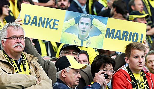 Mario Götze wurde am Mittwochabend von den BVB-Fans überwiegend herzlich empfangen