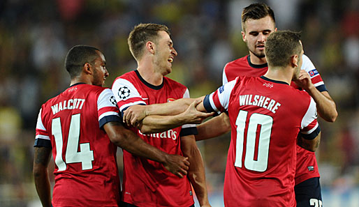 Nach einem 3:0-Sieg in Istanbul steht Arsenal mit eineinhalb Beinen in der Gruppenphase