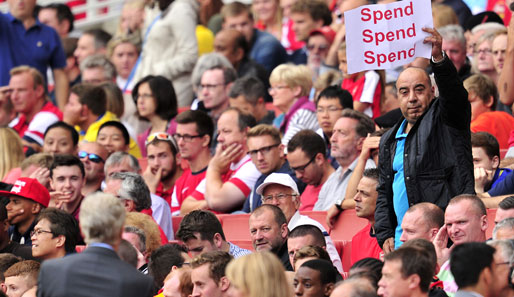 Die Botschaft dieses Arsenal-Fans an Arsene Wenger ist wohl eindeutig
