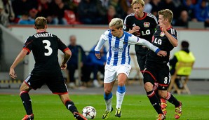 Bayer Leverkusen wartet weiterhin auf den ersten Sieg in der Champions League