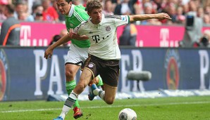 Erwartet einen Sieg gegen Manchester: Bayerns Angreifer Thomas Müller