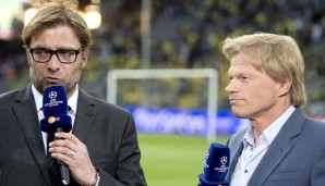 Jürgen Klopp und Oliver Kahn gerieten nach dem Achtelfinal-Rückspiel aneinander