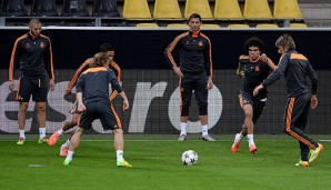 Training in Dortmund: Wenig später wurde Cristiano Ronaldo von einer Knieverletzung gebremst