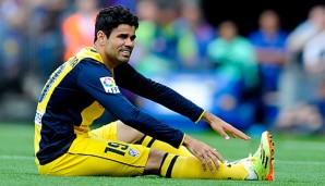 Diego Costa muss aufgrund einer Verletzung knapp zwei Wochen pausieren
