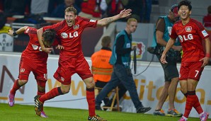 In der Liga begeistert Bayer Leverkusen mit spektakulärem Fußball