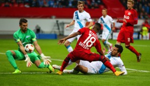 Bayer Leverkusen tat sich gegen Zenit St. Petersburg lange schwer
