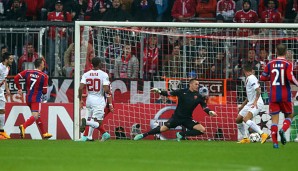 Franck Ribery erzielte vor der Pause das Tor zum 1:0