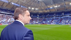 Horst Heldt ist seit Juli 2010 beim FC Schalke 04 als Manager im Amt