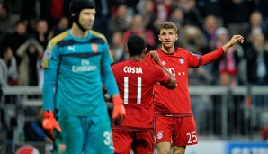 Befindet sich weiterhin in bestechender Form: Bayerns Thomas Müller