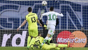 Julian Draxler erzielte zwei Tore gegen Gent - das 2:0 war besonders sehenswert