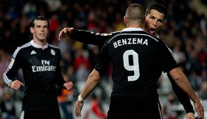 Gareth Bale, Cristiano Ronaldo, Karim Benzema