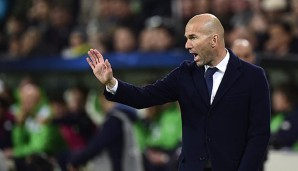 Zinedine Zidane übernahm Real Madrid im Laufe dieser Saison