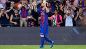 Lionel Messi trifft gegen Celtic Glasgow dreifach