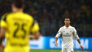 Cristiano Ronaldo spielt in der Gruppenphase der Champions League gegen den BVB