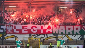 Legia Warschau wird ohne Fans nach Dortmund reisen