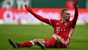 Franck Ribery hatte sich eine Muskelverletzung zugezogen