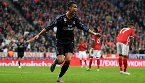 Cristiano Ronaldo erzielte als erster Fußballer 100 Europapokal-Tore
