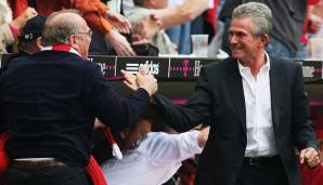 Und auch zwei Trainer standen bei beiden Vereinen unter Vertrag. Jupp Heynckes - FC Bayern: 1987-1991, 2008/09, 2011-2013 und seit 2017
