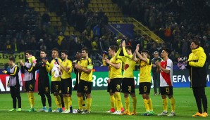 Das Spiel ging zwar verloren, die Dortmund durften sich durch aber dennoch als klare Sieger fühlen
