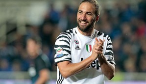 Gonzalo Higuain spielt eine starke Saison für Juventus Turin