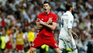 Robert Lewandowski - FC Bayern München - Aus im Viertelfinale gegen Real Madrid