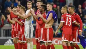 Richtig zufriedene Gesichter gab es beim FC Bayern trotz des Sieges kaum