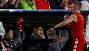 Franck Ribery hat mit Bayern München gegen RSC Anderlecht gewonnen