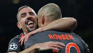 Arjen Robben und Franck Ribery wollen gegen Paris St.-Germain auftrumpfen