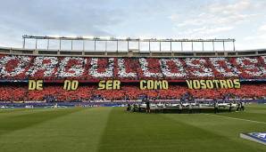 "Stolz nicht so zu sein wie ihr" - diese Botschaft schickten die Fans von Atletico Richtung Erzrivale Real