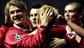 Platz 3: Manchester United. In der Saison, in der im Finale in der Nachspielzeit die Bayern besiegt wurden, erzielten die Red Devils 20 Tore in der Gruppenphase (1998/99)