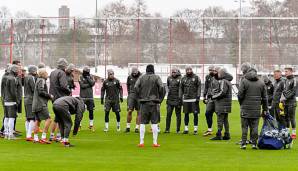 Der FC Bayern München bereitet sich auf die Partie gegen PSG vor